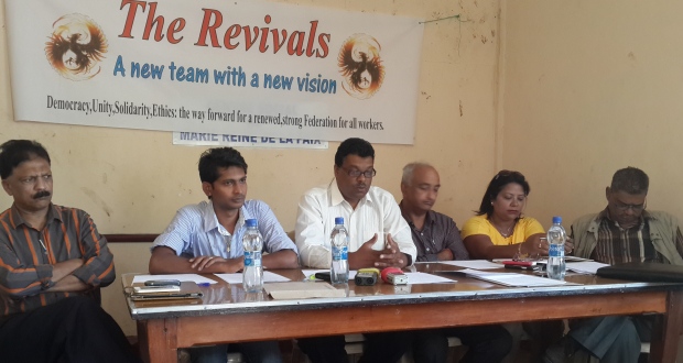 Syndicats: Narendranath Gopee reconduit à la présidence  de la FCSOU