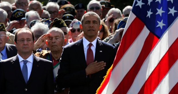 Hollande et Obama lancent les cérémonies du "D-Day"