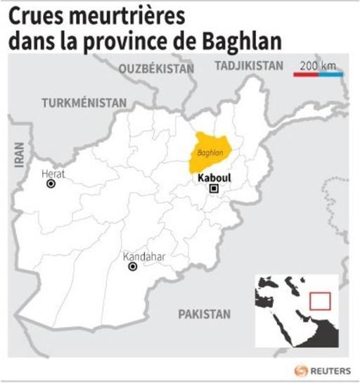 Des crues font une soixantaine de morts en Afghanistan