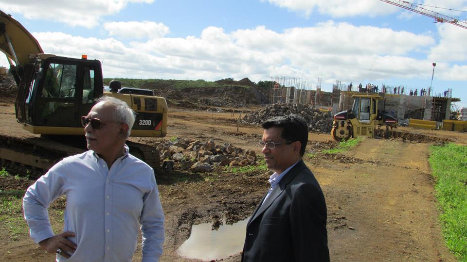 Un campus universitaire en chantier à Montagne-Blanche 