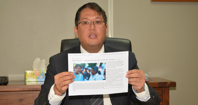 Sik Yuen répond aux attaques «malicieuses» de Duval
