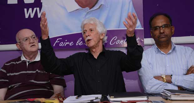 Comité central du MMM : pas de réunion des partis de l’opposition ce lundi