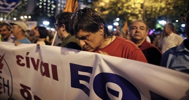 Grève contre la privatisation de l'électricité en Grèce