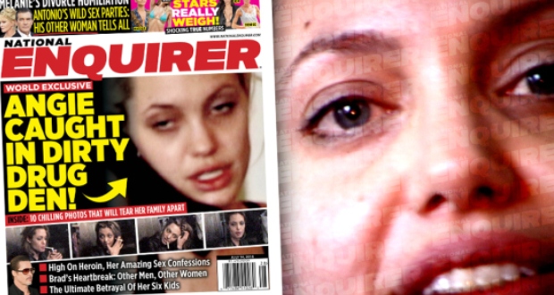 Des photos d’Angelina Jolie «droguée» font polémique sur Internet