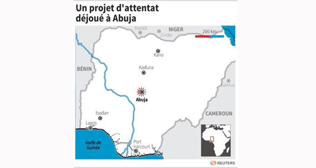 Projet d'attentat contre les transports publics déjoué au Nigeria
