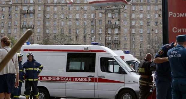 Une rame de métro déraille à Moscou, au moins 20 morts