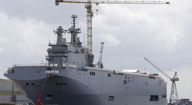 La livraison confirmée d'un Mistral à la Russie saluée en France