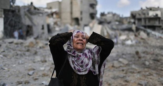 Entre larmes et colère, les Gazaouis mesurent l'ampleur des destructions