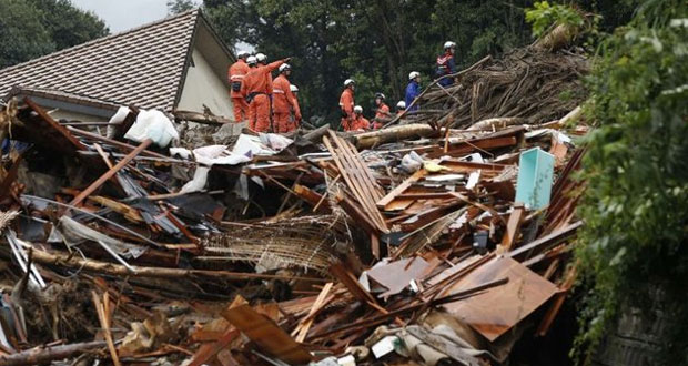 Le bilan des coulées de boue au Japon pourrait dépasser 80 morts