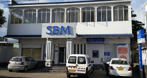 Braquage: Rs 2 millions emportées de la SBM de Surinam