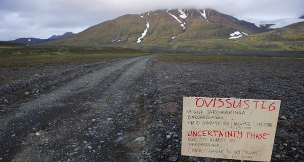 Alerte rouge en Islande après une éruption sous-glaciaire