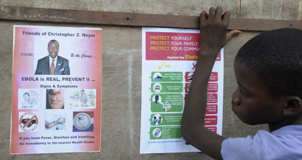 Le Liberia appelle à l'aide pour lutter contre Ebola