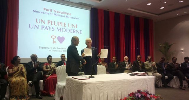 PTr-MMM: «Un accord pour propulser l'île Maurice»