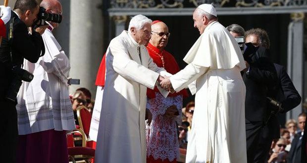 Deux papes à Rome pour la journée des personnes âgées