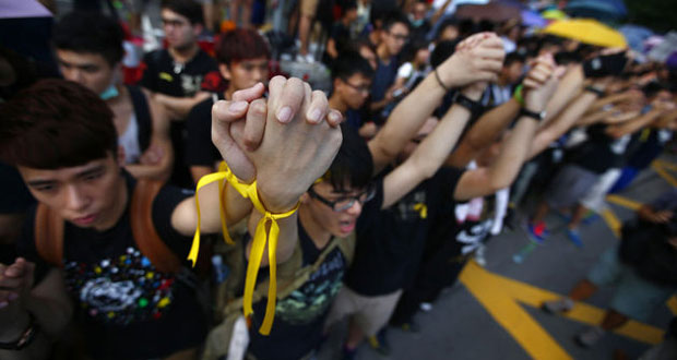 Hong Kong reste mobilisée lors de la Fête nationale chinoise