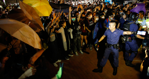 Le calme revient à Hong Kong après une nouvelle nuit agitée
