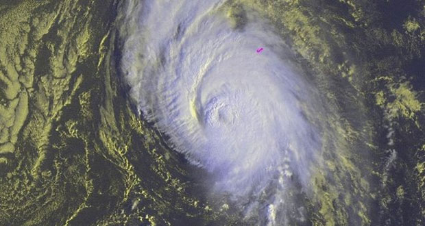L'ouragan Gonzalo passe sur les Bermudes