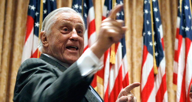 USA-Décès de Ben Bradlee, qui avait révélé le scandale du Watergate