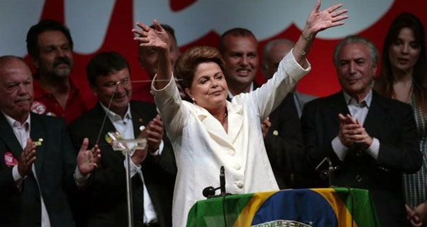 Dilma Rousseff réélue de justesse à la tête du Brésil