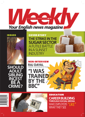 Weekly: Headlines of the new edition - 30 October - 5 November 2014