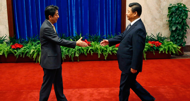Le président chinois a rencontré le Premier ministre japonais