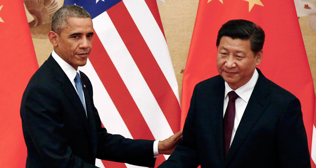 A Pékin, Obama et Xi affichent leur volonté de coopération