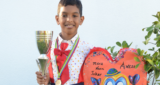 Petit-Raffray : Aneshsing - un petit «clown» qui a su conquérir le coeur du jury 