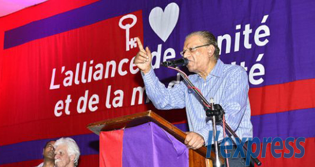 Ilot: Ramgoolam enchaîne menaces et insultes