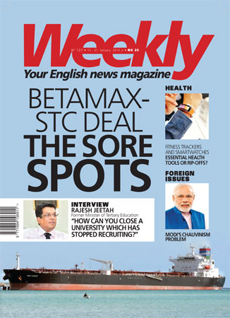 Weekly: Headlines of the new edition 15 - 21 January 2015