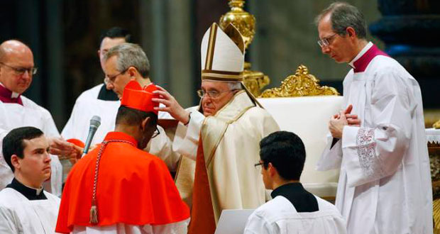 Le pape aux cardinaux: soyez humbles et oeuvrez pour la justice
