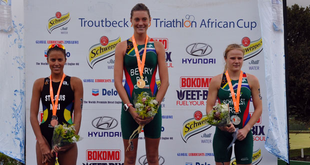 Triathlon : Fabienne Saint Louis décroche le bronze au Zimbabwe