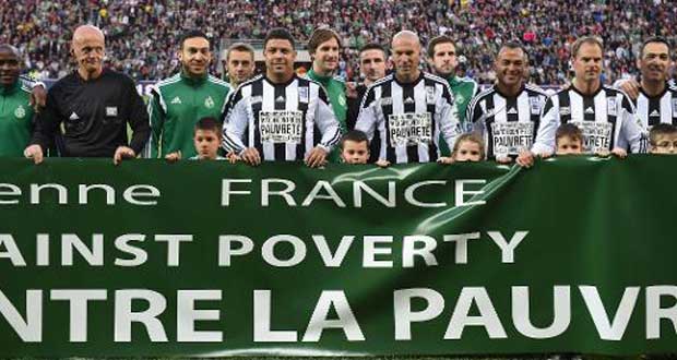 Match contre la pauvreté: avec Zidane et Ronaldo au profit de la lutte contre Ebola