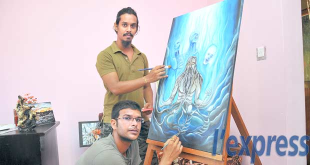 Bhavish Rambhujun et Kunal Lollchand: l’art en partage