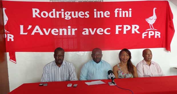 Le FPR veut que Rodrigues aille aux prochains JIOI en tant qu’île à part entière
