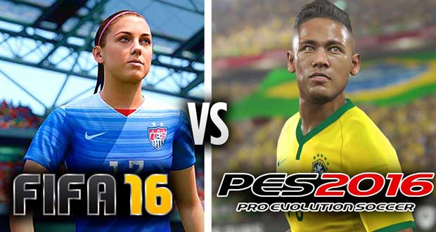 FIFA 16 vs PES 16 : le match entre deux univers
