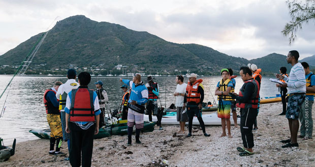 Tamarin: pêche en kayak pour promouvoir l’écologie et le partage