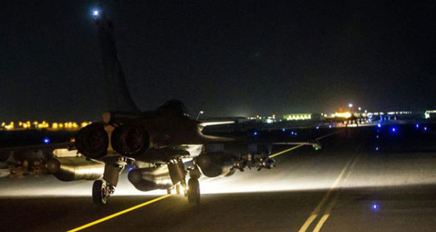 Syrie: bombardement massif français sur le fief de l'EI à Raqa