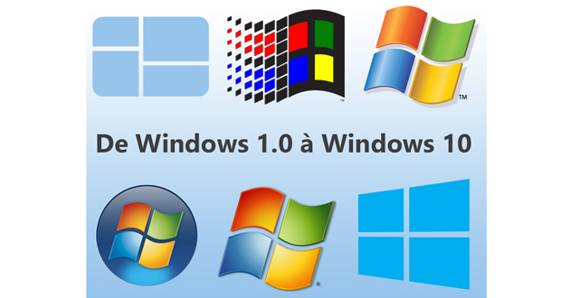 De Windows 1.0 à Windows 10 : ce qui a changé en 30 ans