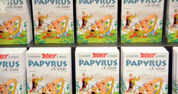 Astérix numéro un des ventes de livres en France en 2015