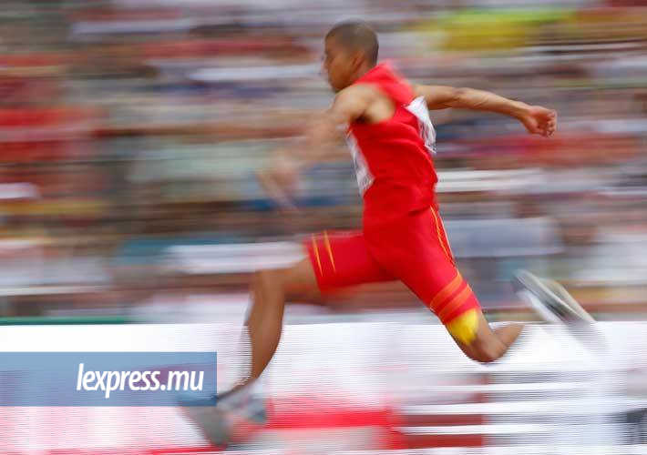 Athlétisme: Jonathan Drack premier mondial au triple saut