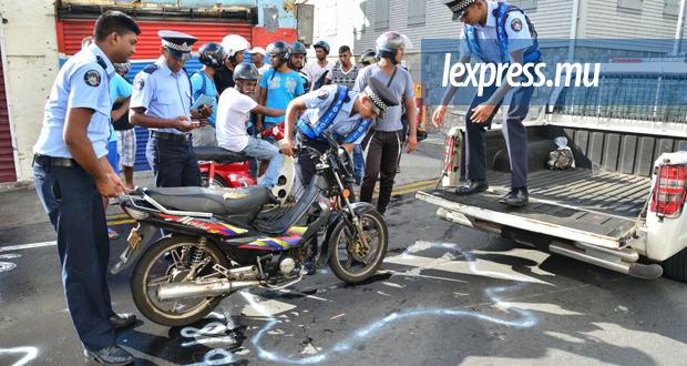 Port-Louis: collision mortelle à la rue Desforges