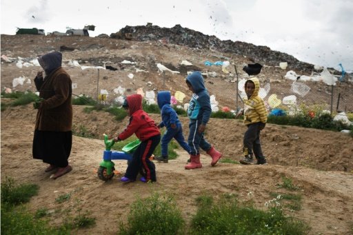  Des Bédouins d'Israël piégés au pied d'une montagne d'ordures