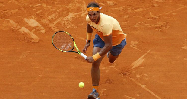 Monte-Carlo: Nadal l’emporte pour la 9e fois en battant Monfils