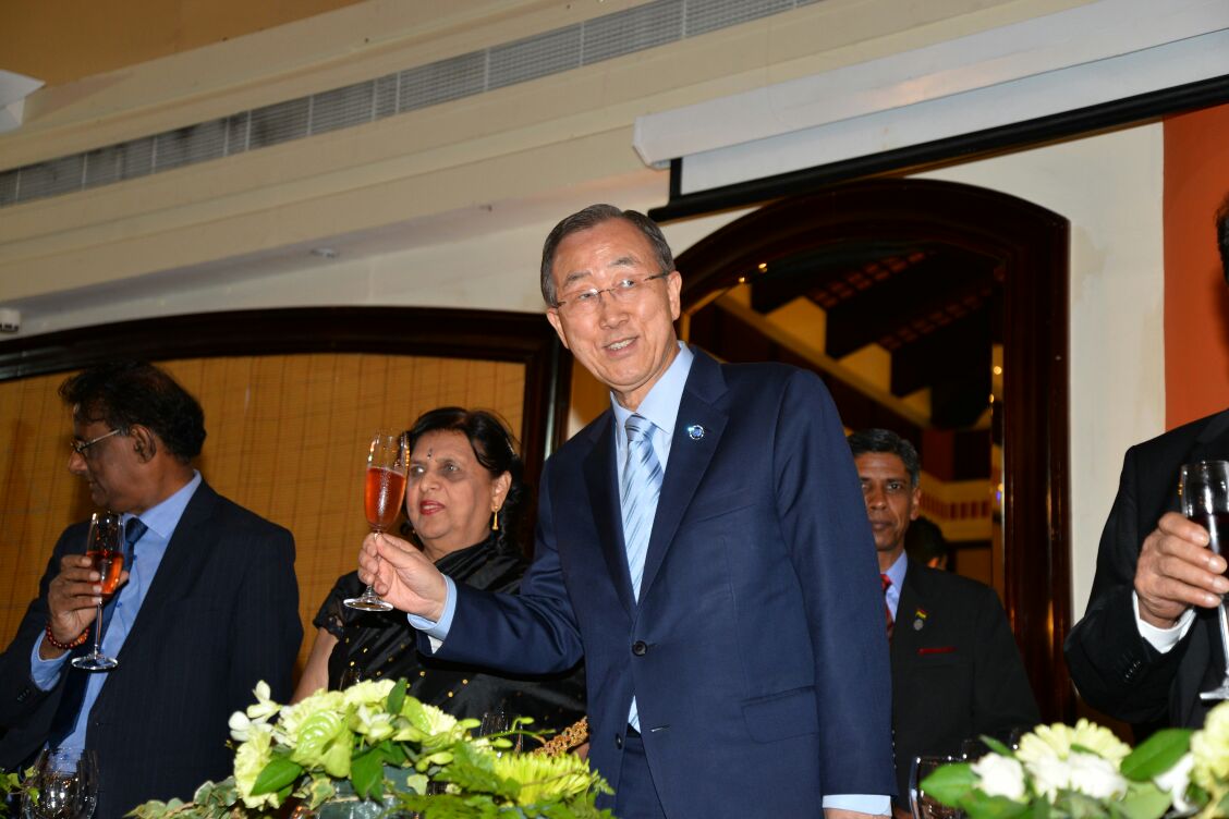 Ban Ki-moon: «Maurice est un exemple pour le monde»