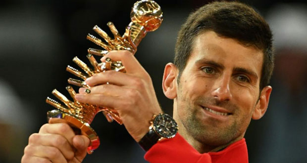 Madrid: Djokovic repart de l’avant