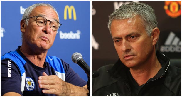 Community Shield: Ranieri et Mourinho, comme on se retrouve...