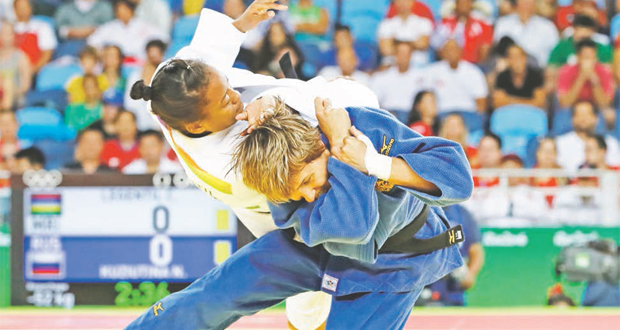 Judo (hier soir) Christianne Legentil termine 7e