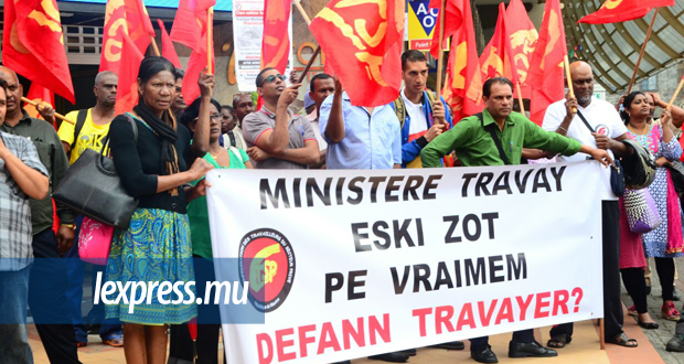 Manifestation: la CTSP déplore la façon de faire du ministère du Travail