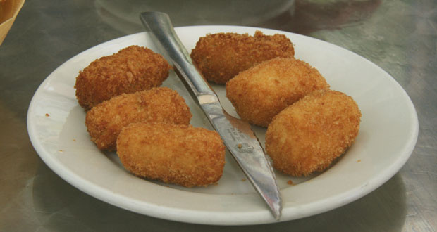 Croquettes de cristophines (ou pommes de terre)