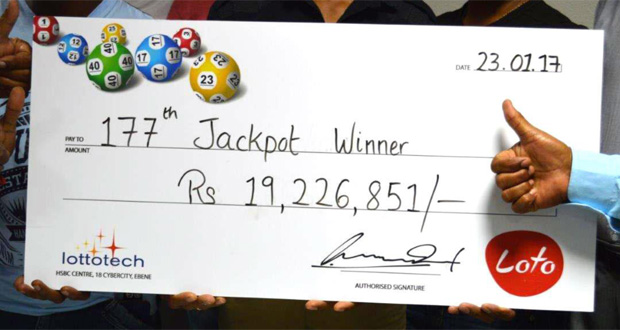 Loto: le jackpot de Rs 19,2 millions remporté par un groupe de personnes